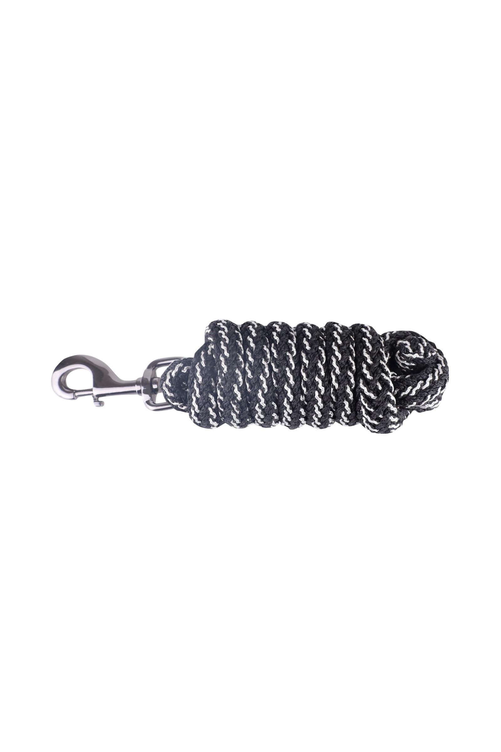 Black USG Braided Glitter Lead Rope (2m) With Carabiner