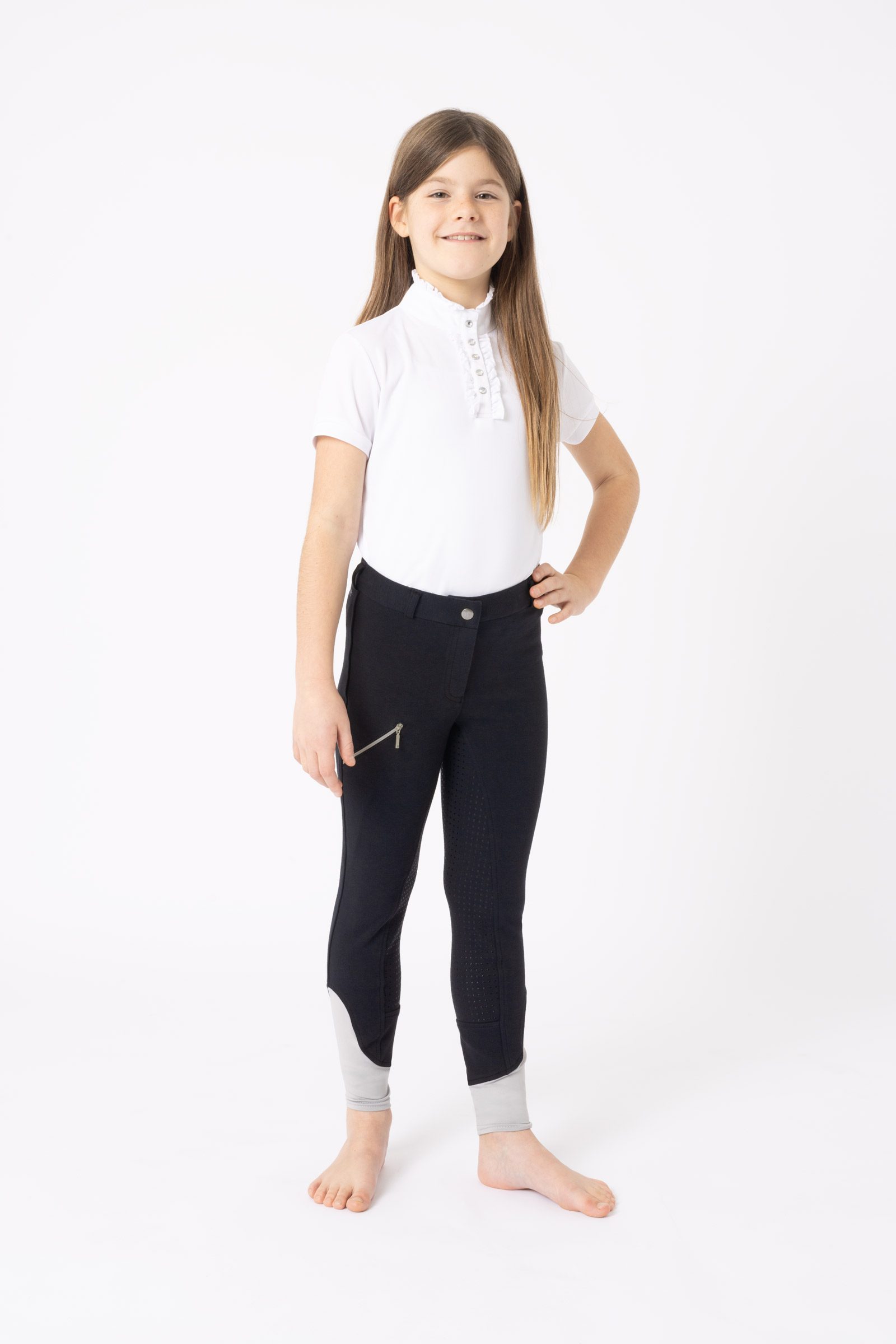 Horze Felicia Kids´ Breeches With Full Grip