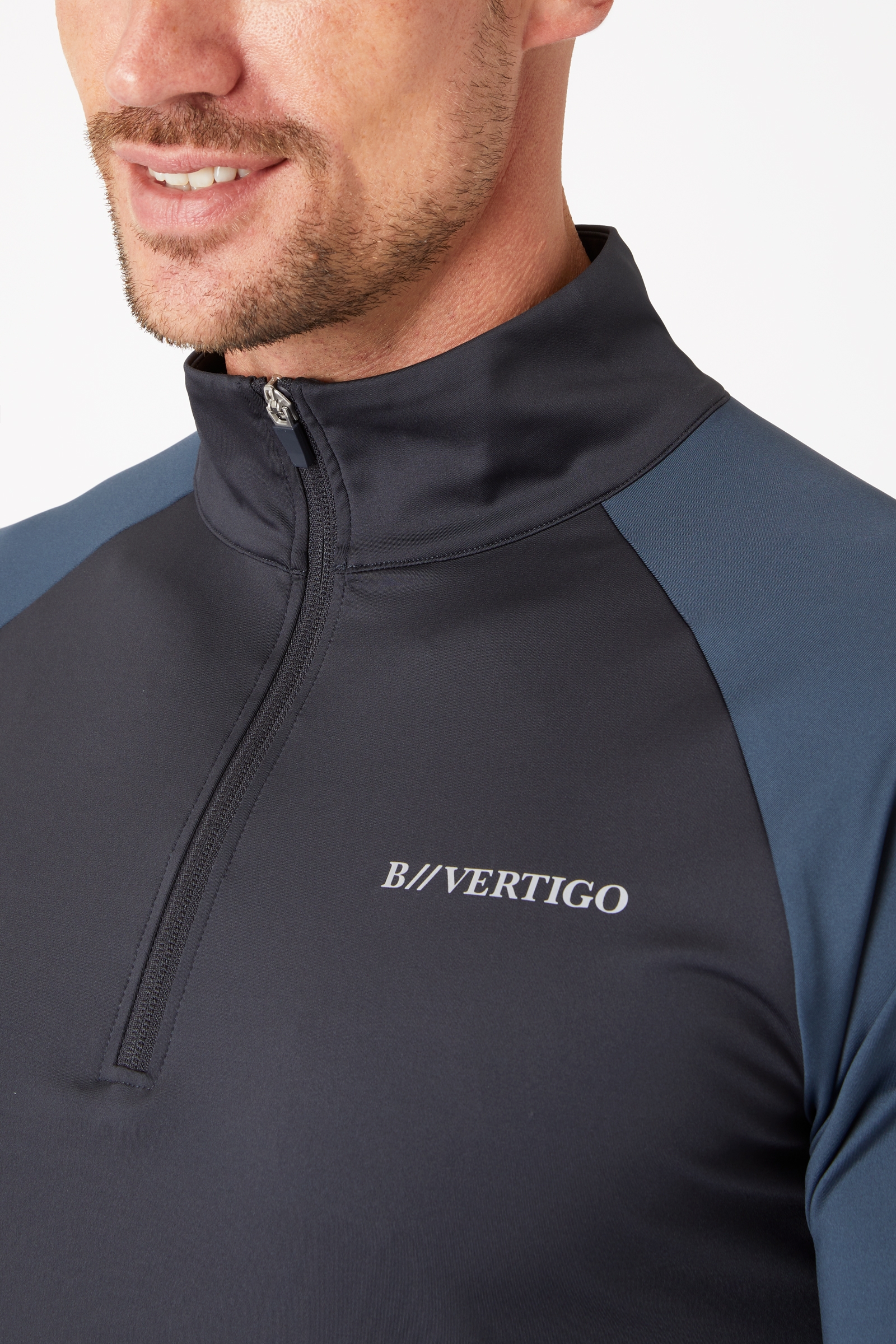 B Vertigo Edmund Men's Training Shirt with Zipper