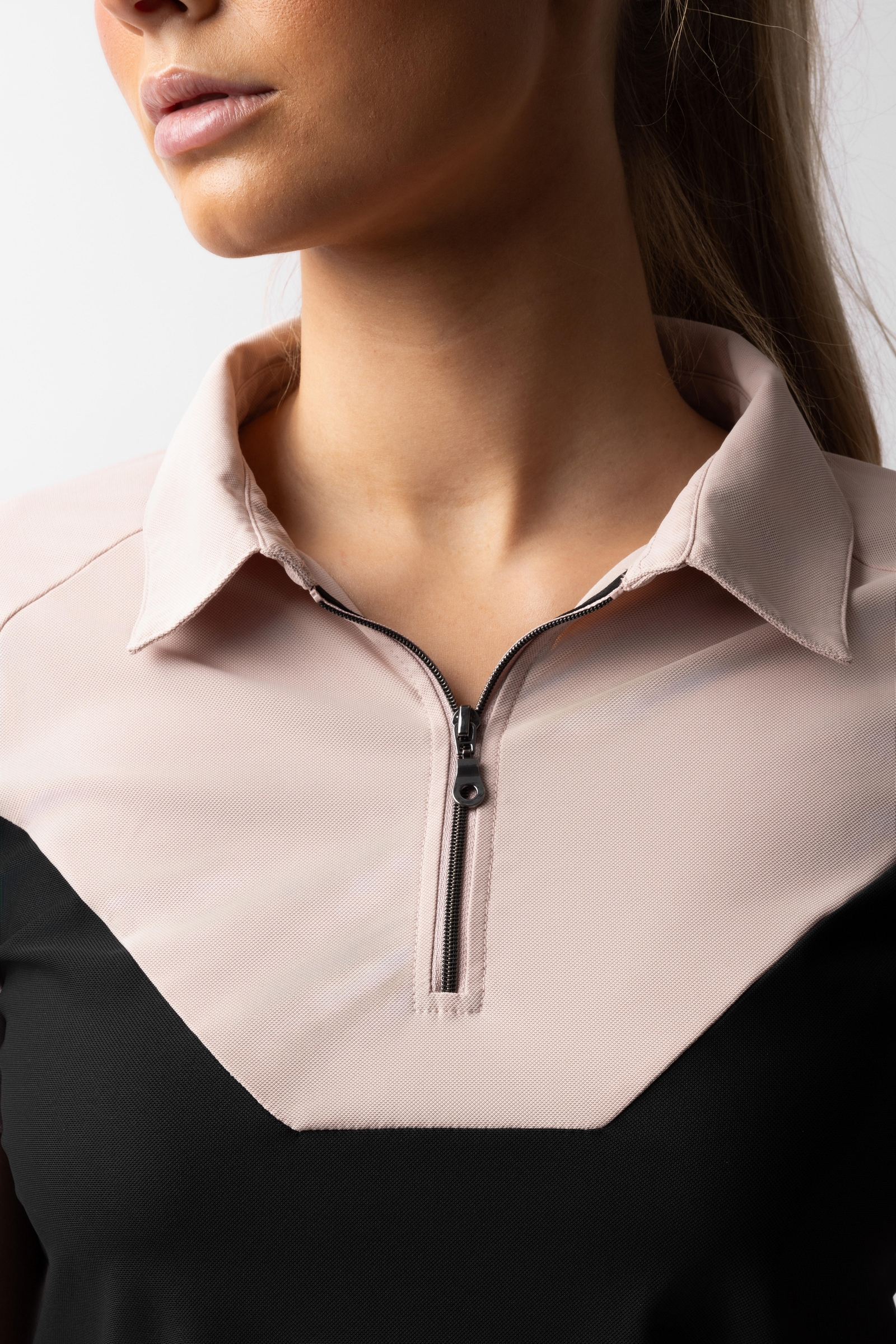 B Vertigo Giselle Women's Bi-color Polo Shirt