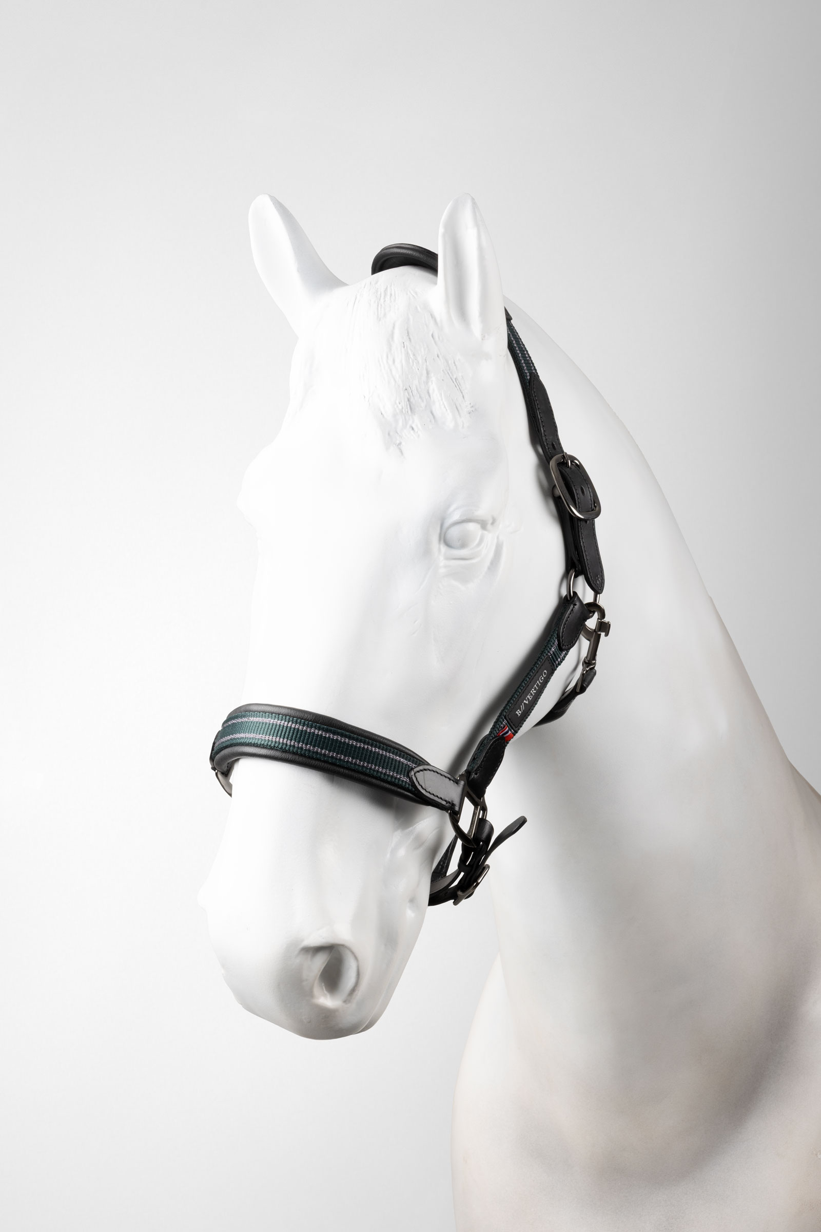 Scarab Green B Vertigo Lennox Leather Halter