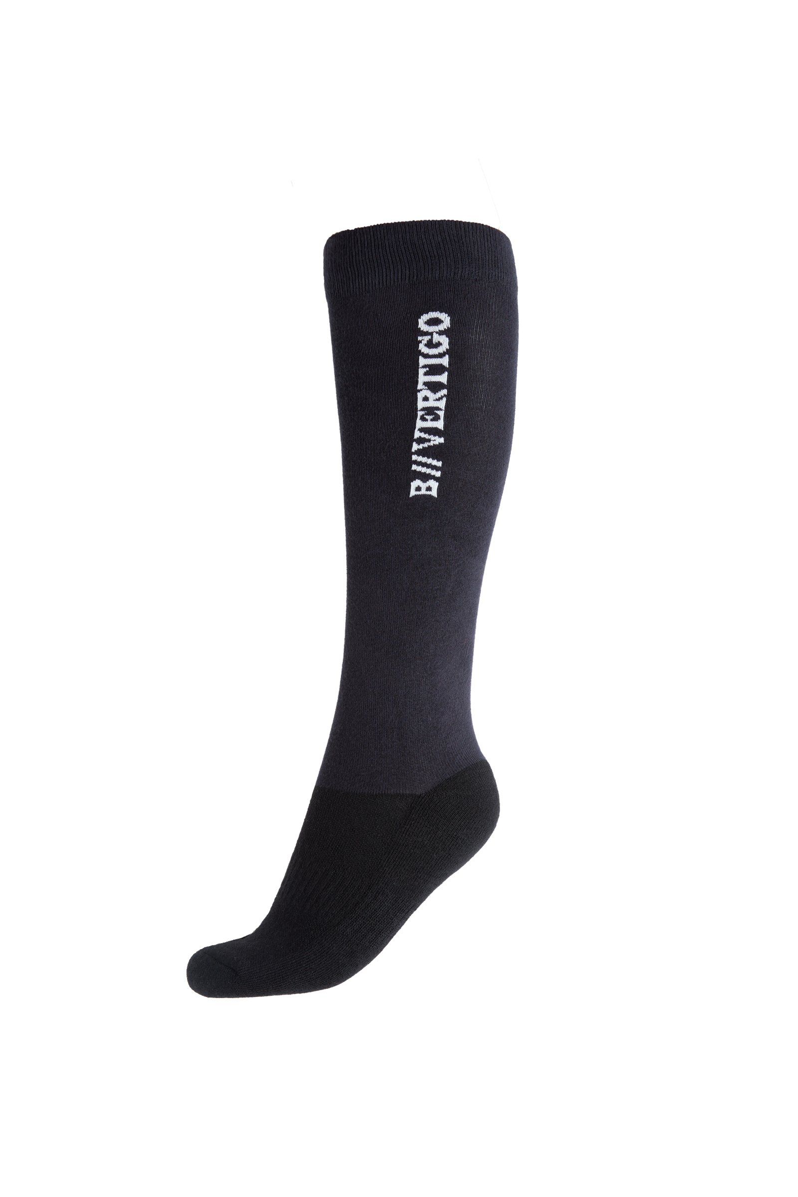 Dark Navy B Vertigo Beryl Wool Bamboo Riding Socks