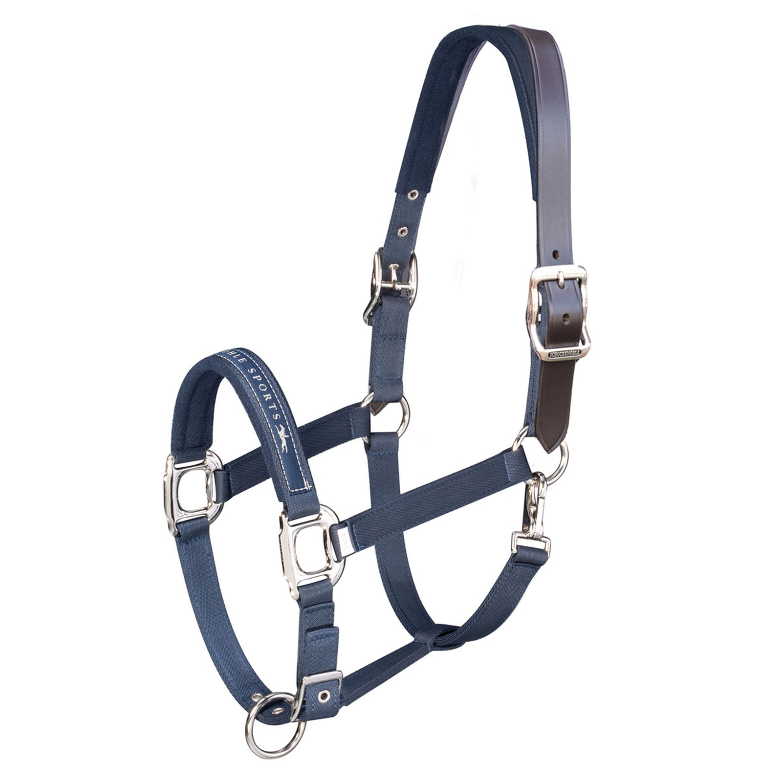 DB/AB Schockemöhle Sports Memphis Breakaway, Nylon Halter + Leather strap