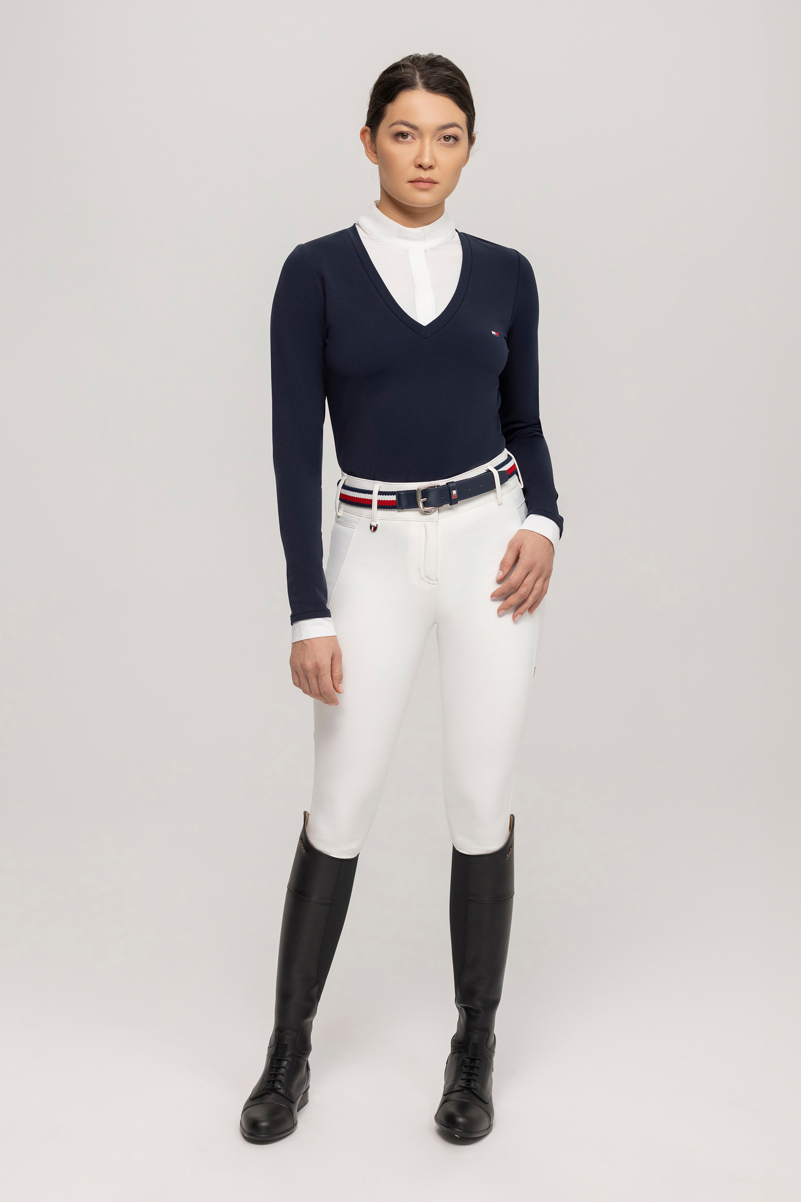 Tommy Hilfiger Equestrian Montana Women´s 2-in-1 Show Shirt