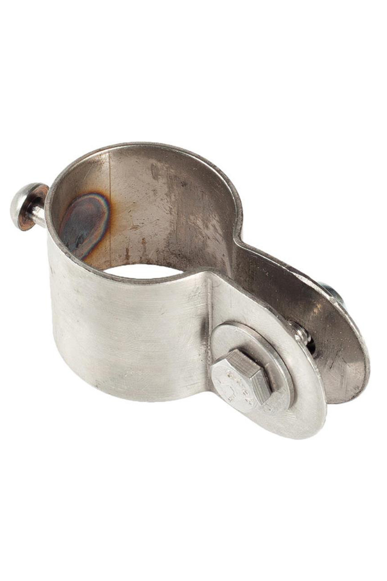 Finntack Stainless steel Clamp with pin for 38mm shaft