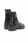 B Vertigo Women's Saturn Front-Zip Leather Jodhpur Boots