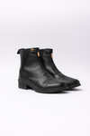 Horze Rose Leather Jodphur Boots with Front Zipper