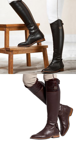 Leather riding boots Leather riding boots